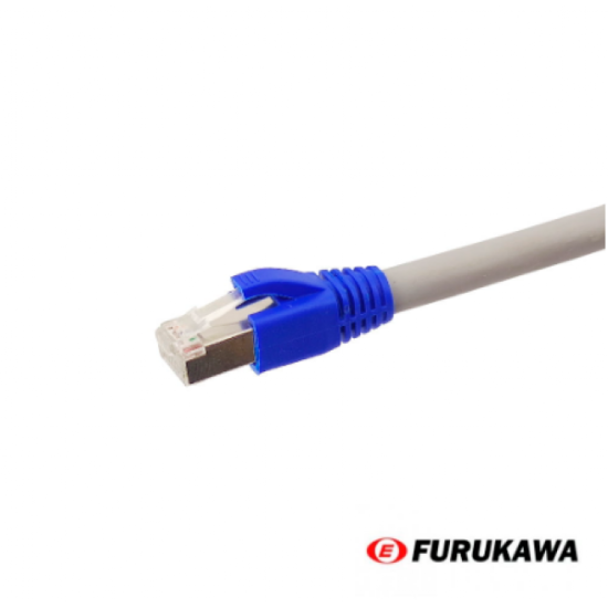 Patch Cord CAT6A Furukawa Blindado F/UTP LSZH Cinza 7 METROS - INSTRUFIBER