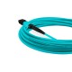 Cabo MPO para MPO Fêmea 15m, 12 Fibras, OM3 G651.1 50/125 Multimodo, Tipo B LSZH Aqua - INSTRUFIBER