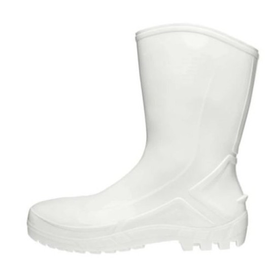 Bota de PVC Cano Médio 25cm Branca 110VFLEXBR Vulcaflex - Marluvas | CA - 42291 - INSTRUFIBER