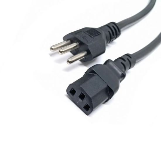 Cabo de Força 1,5 Metros 10A 2P+T - INSTRUFIBER