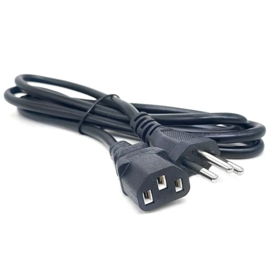 Cabo de Força 1,5 Metros 10A 2P+T - INSTRUFIBER