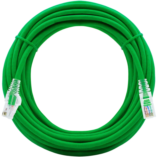 Cabo De Rede 5 Metros Patch Cord Cat6 Utp 100% Cobre - INSTRUFIBER