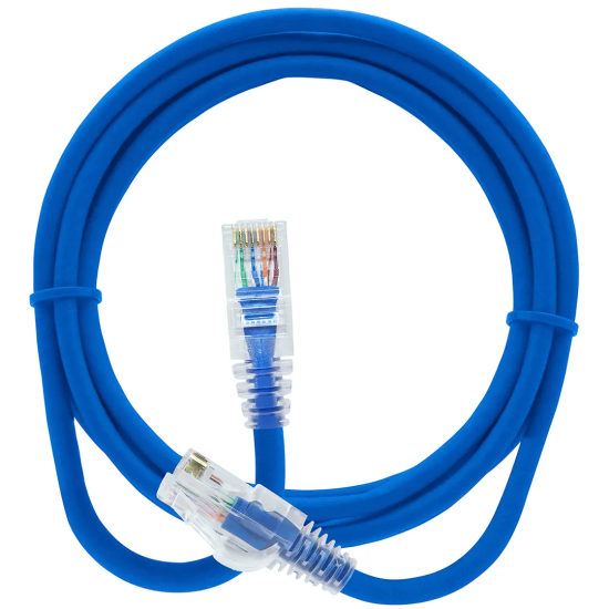 Cabo De Rede 1,5 Metros Patch Cord Cat6 Utp 100% Cobre - INSTRUFIBER