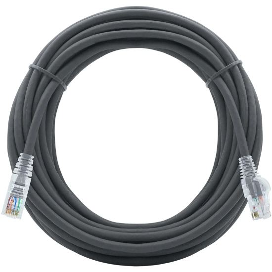 Cabo De Rede 15 Metros Patch Cord 23 AWG Cat6 Utp 100% Cobre - INSTRUFIBER