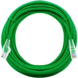 Cabo De Rede 4 Metros Patch Cord Cat5e Utp 100% Cobre Verde - INSTRUFIBER
