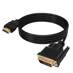 Cabo DVI para HDMI Full HD 1,5m - INSTRUFIBER