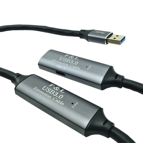 Cabo Extensor USB 3.0 Amplificado 15 Metros - INSTRUFIBER