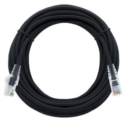 Cabo De Rede 10 Metros Patch Cord Cat6 Utp 100% Cobre 23Awg CM - INSTRUFIBER
