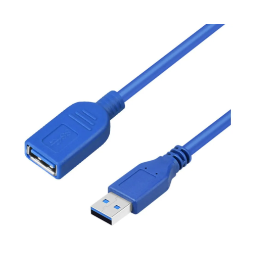 Extensão USB 3.0 5 Metros Azul - INSTRUFIBER